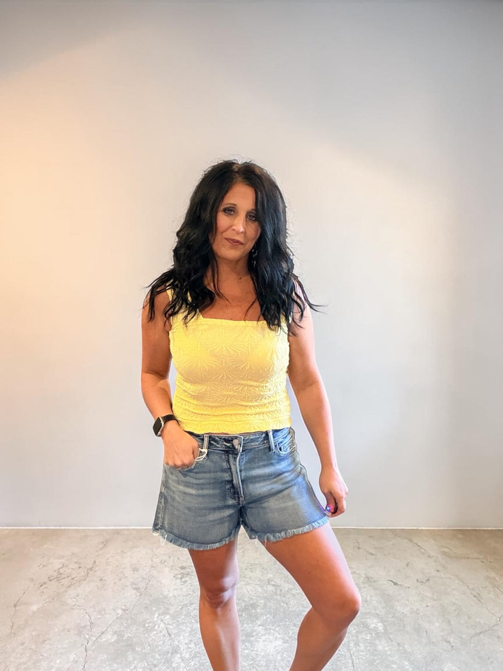 Square Neck Tank-3 colors