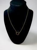 Simple Heart Gold Necklace
