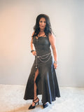 Black Denim Dress
