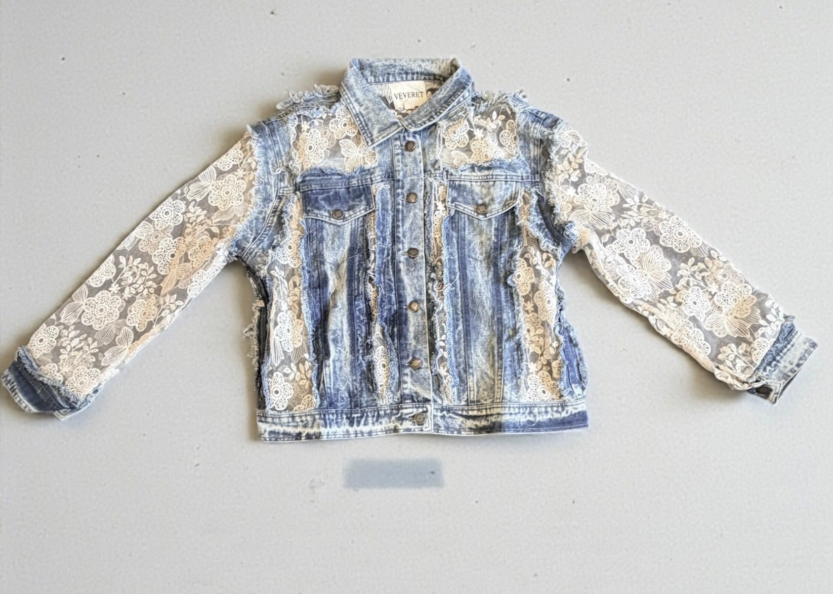 Laced Denim Jacket ￼