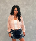 Blush Laced Jacket