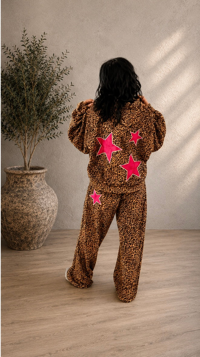 Wild at Heart Leopard Sweat Set
