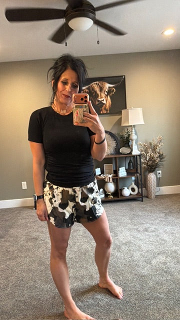 Cow print Shorts