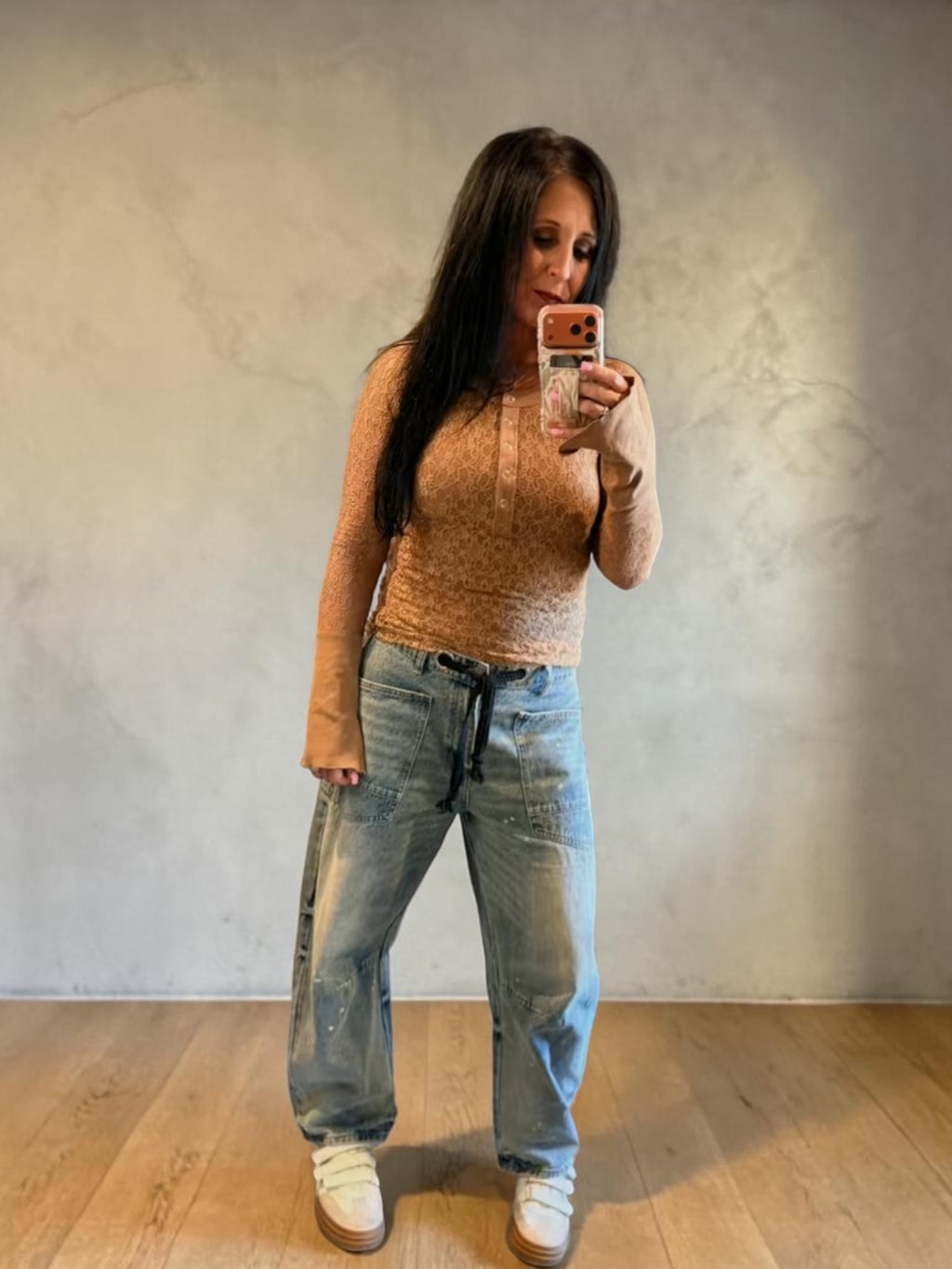 Barrel Leg Painter Pants