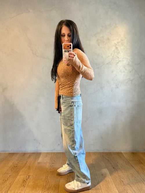Barrel Leg Painter Pants