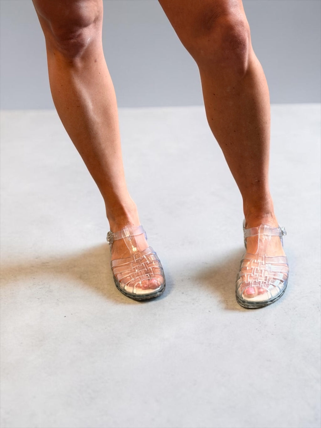 Clear Jelly shoes