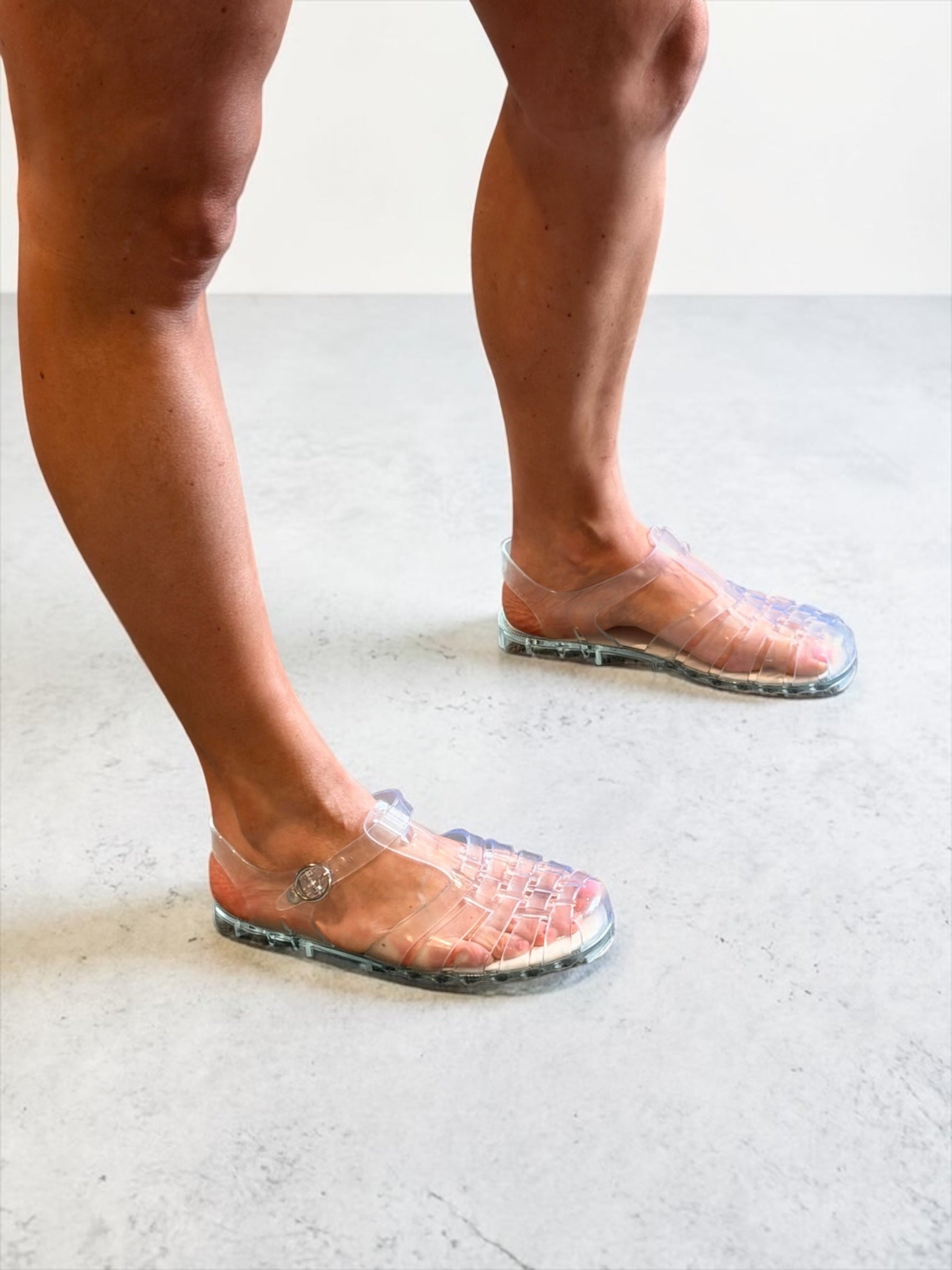 Clear Jelly shoes