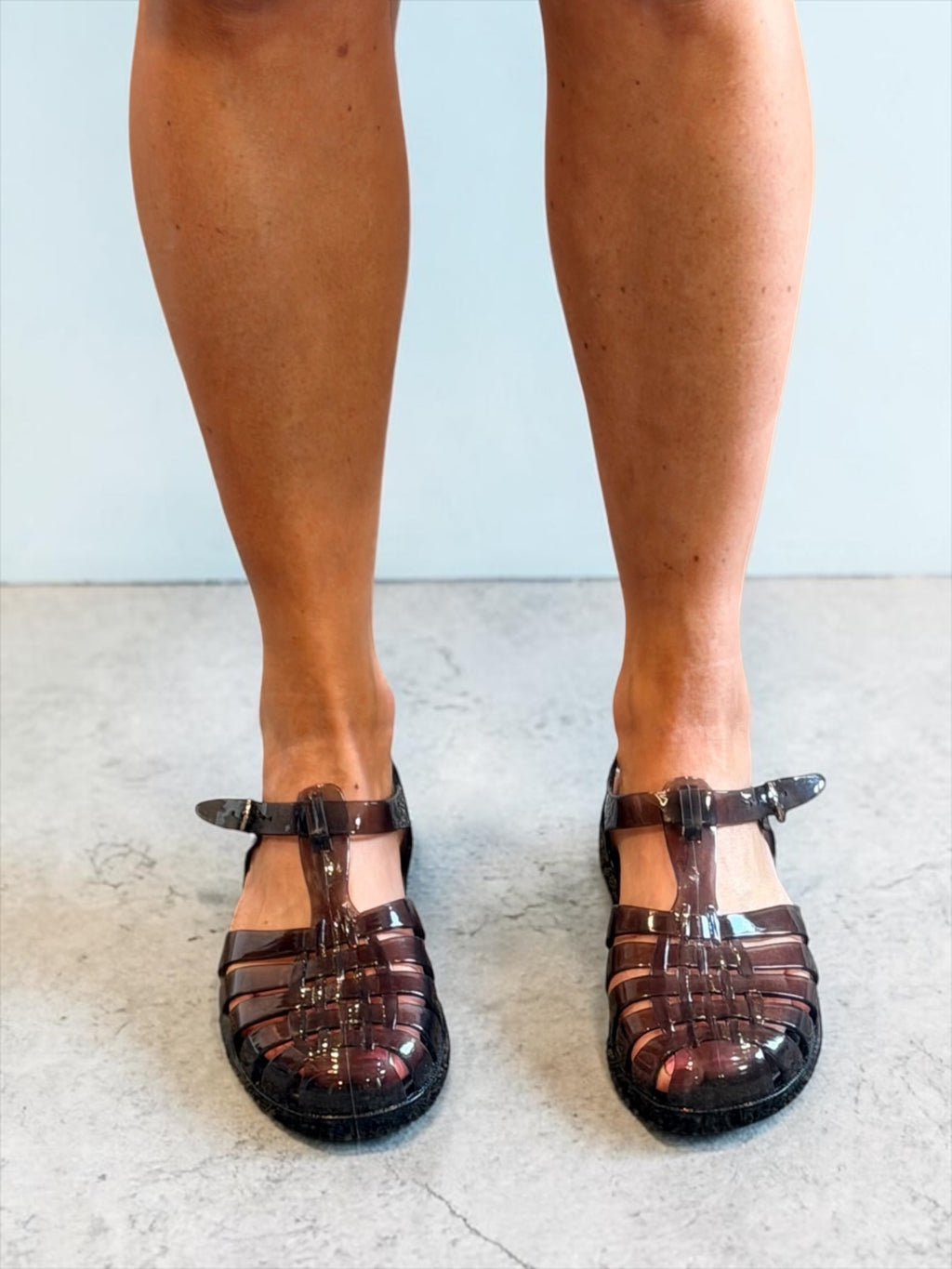 Black Jelly Shoes