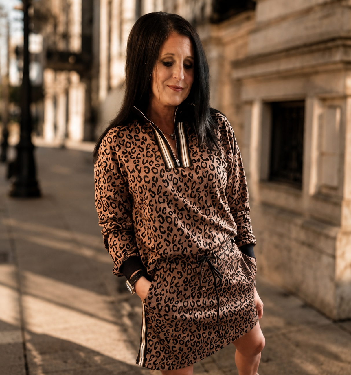 Wildly Cozy Leopard Two-Piece Set