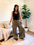Weekend Warrior Camo Wide Leg Pants