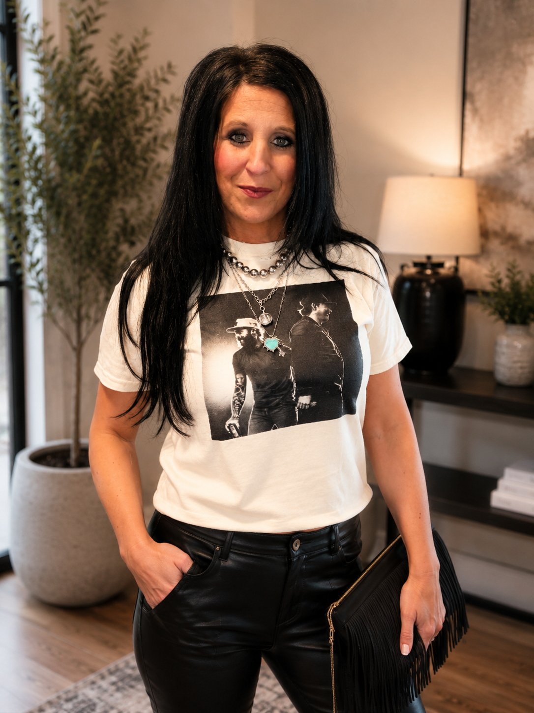 I Had Some Help Graphic Tee- Cream