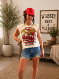 Whiskey Bent Muscle Cropped Tee