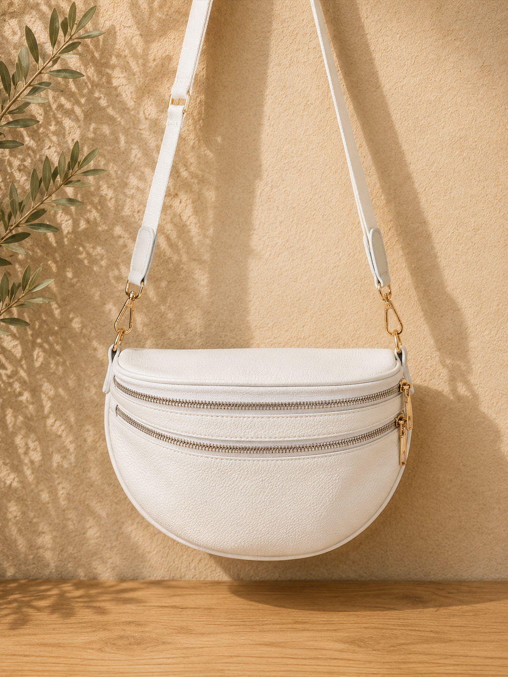 White Crossbody Bag